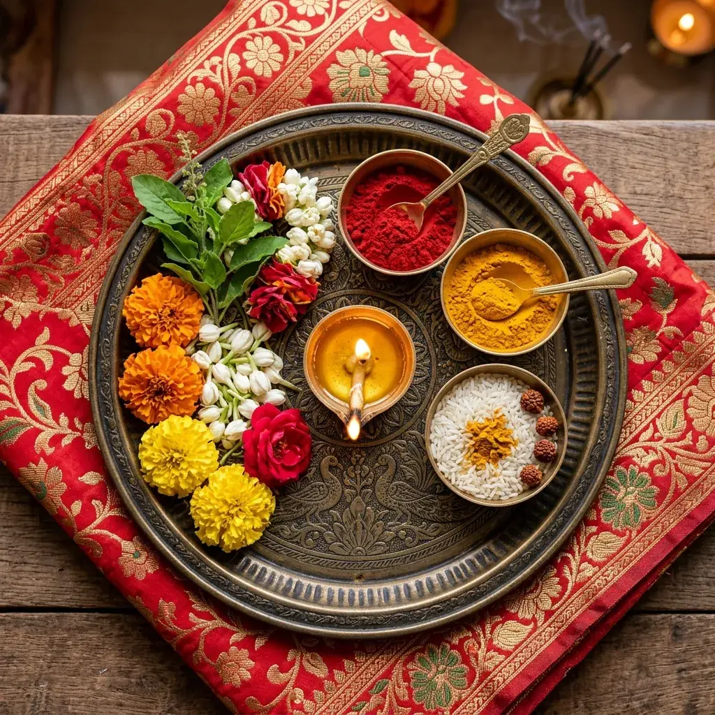 नारायण नागबलि पूजा थाली त्र्यंबकेश्वर