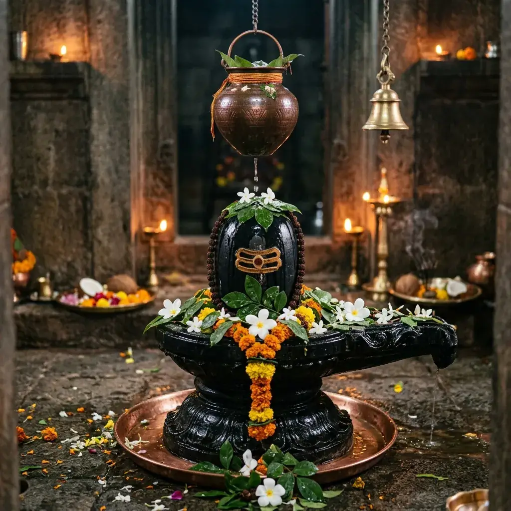 Shiva Lingam Trimbakeshwar Kaal Sarp Puja